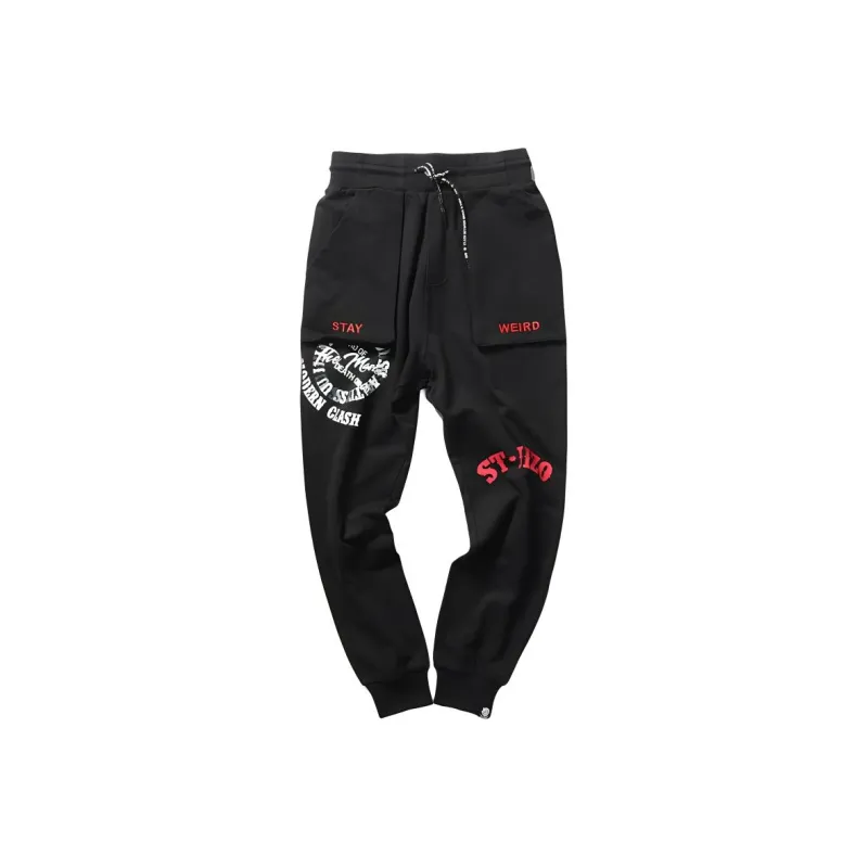 ONIARAI Casual Pants Men's Black-0