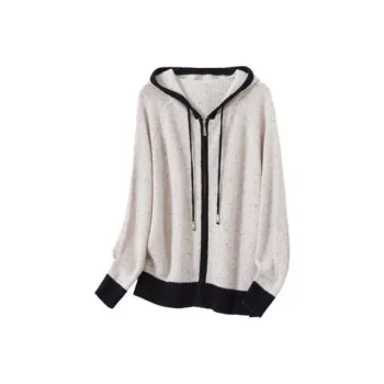Vidolas Sweater Women's Ecru With Colorful Dots