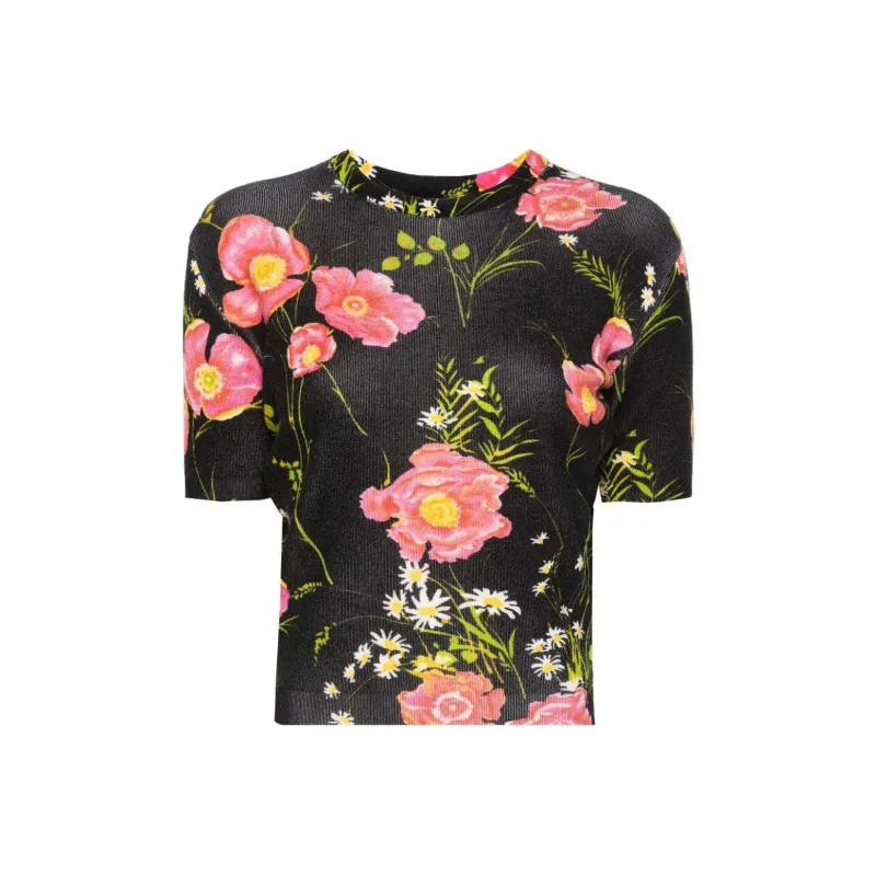 Balenciaga Floral print Knitted Top-0
