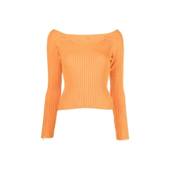 Jacquemus Slim Fit Sweater Women's Orange