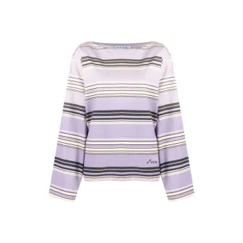 Acne Studios T Shirts Women's Lavender Purple