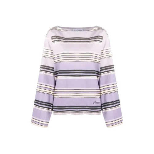 Acne Studios T Shirts Women's Lavender Purple