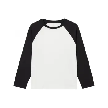 Hotwind Raglan Sleeve T Shirt Women's Black White
