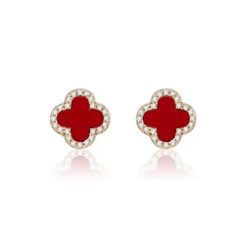 Daisy Dream 999 Fine Silver Stud Earrings Women's