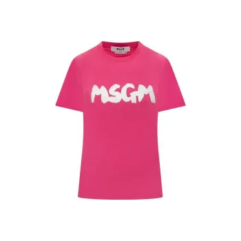 MSGM T Shirts Women's Pink