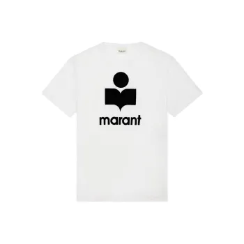ISABEL MARANT ETOILE Logo Printed Crewneck T Shirt