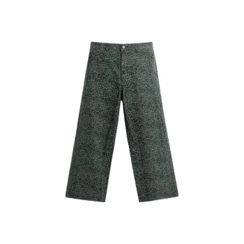 ZARA Casual Pants Men's Leopard Print