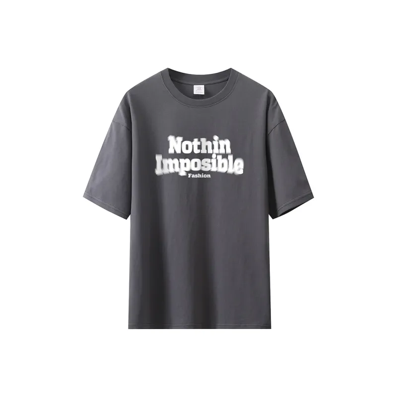 Cotton Gene Drop Shoulder Sleeve T Shirt Unisex-8