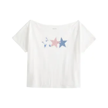 Hollister T Shirt Women's Cloud White