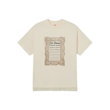 Levis T Shirts Women's Beige