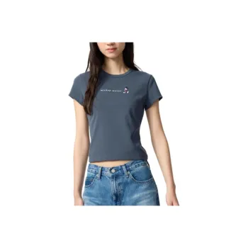 UNIQLO Crop Top Women's Dark Gray