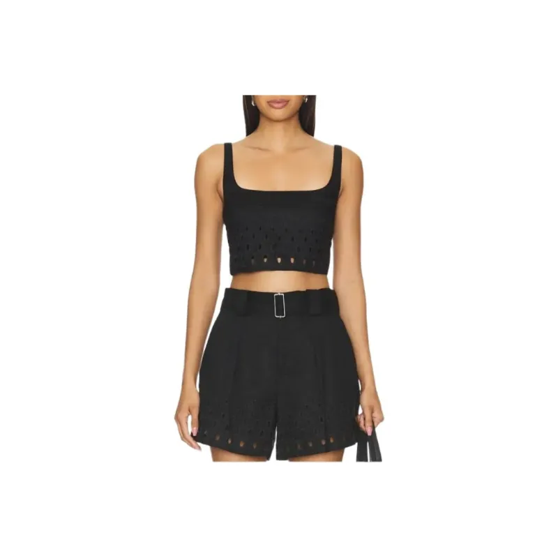 A.L.C. Crop Tops Women's Black-0