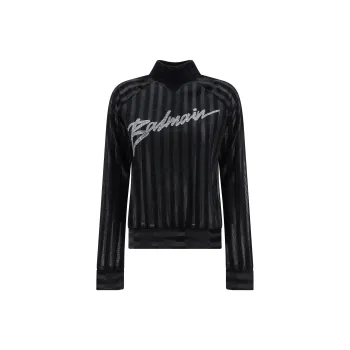 BALMAIN Logo-embellished Sweatshirt