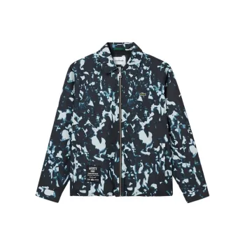 LACOSTE Jacket Men's FIW/Camouflage Blue