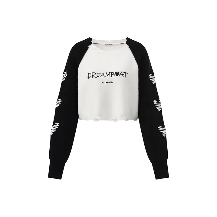 MacyMccoy Loose Fit Sweater Women's Black-0