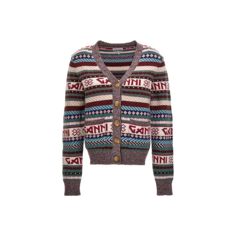 GANNI Sweaters Women's Brown-0