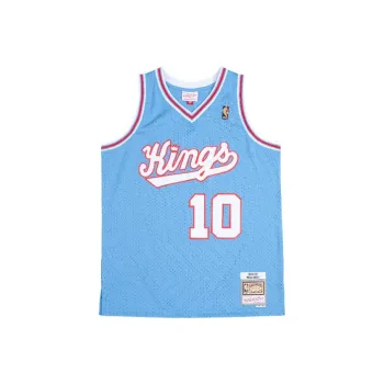 Mitchell & Ness Basketball Jersey SW Fan Edition 04 05 Sacramento Kings, Bibby Size 10 Unisex Blue