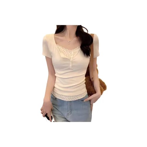 ADOONGA Set in Sleeve T Shirt Women's