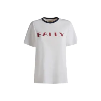 BALLY Summer Capsule Cotton T shirt