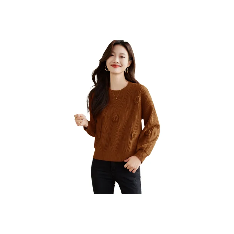 Korean style Sweaters Women's-2