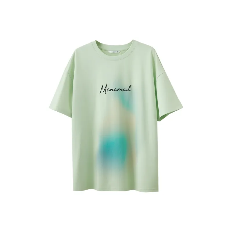 AMII Drop Shoulder Sleeve T Shirt Women's-0