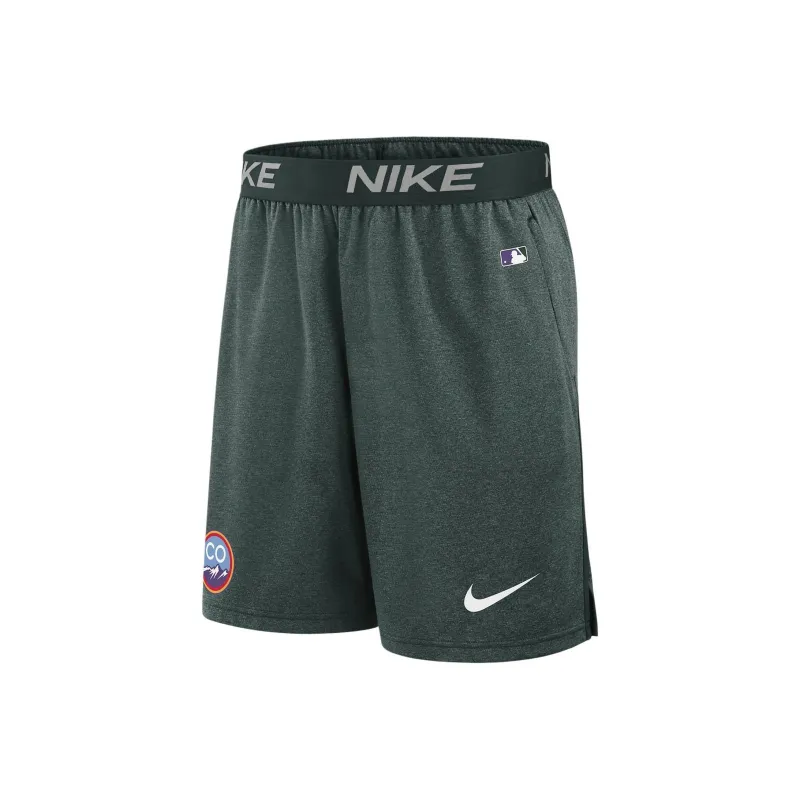 Nike Colorado Rockies City Connect Practice Men's Nike Dri FIT Mlb Shorts-0