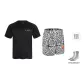 Crackle+Black Signature Short-Sleeved (Comes with Socks)