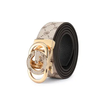 FAIRWHALE PVC Men's Belt Men's Width 3.55cm
