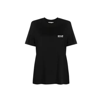 Golden Goose Logo Printed Crewneck T Shirt
