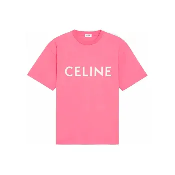 CELINE SS22 LOOSE T SHIRT IN COTTON JERSEY