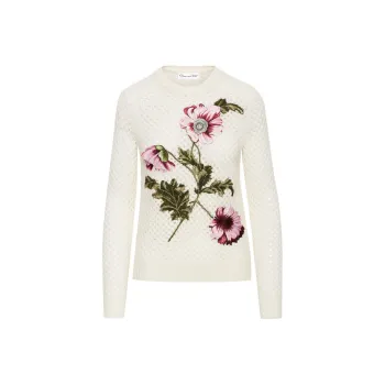 Oscar De La Renta Open-knit Crochet Rop