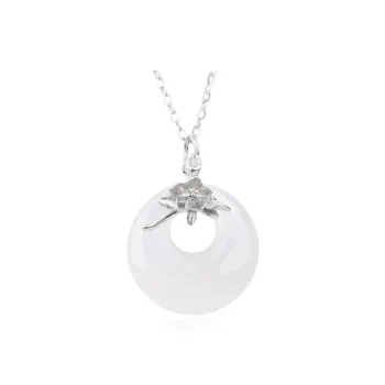CHINA GOLD Natural Agate Necklaces Women's