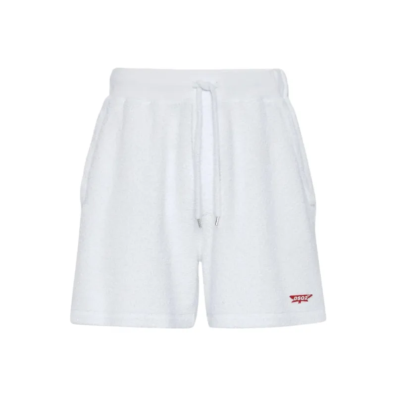 DSQUARED2 Logo appliqué Track Shorts-0