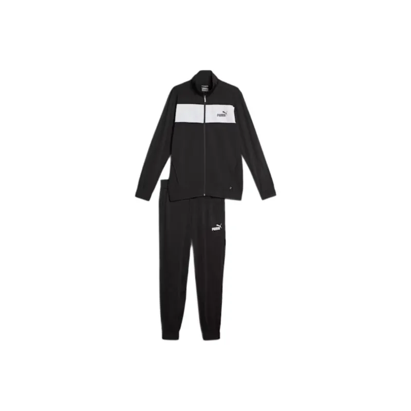 PUMA Poly Tracksuit Casual Sportswear Men's Black-0