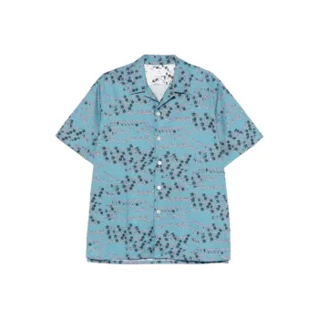 Paul Smith Jasmine print Short sleeve Shirt
