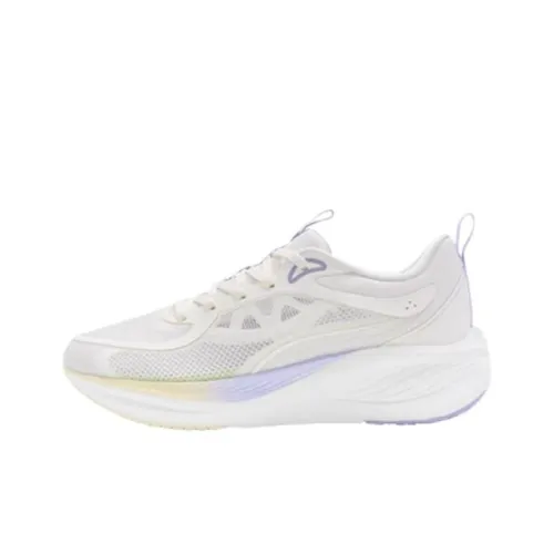 XTEP Kunpeng Cushioning, Breathable, Supportive Low Top Sprint Running VN0A4TZH35U1 shoes Women's Sail White