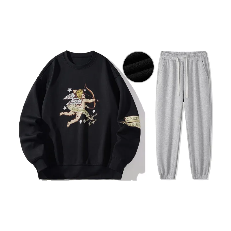 IVEIII Sweatshirt Sets Unisex-14