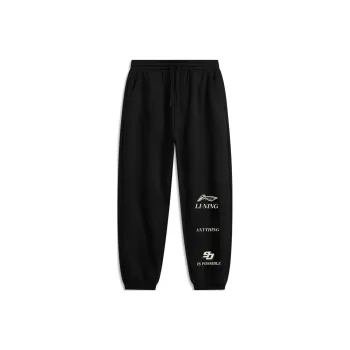 LiNing Sports Life Collection Athletic Trousers Men's Black