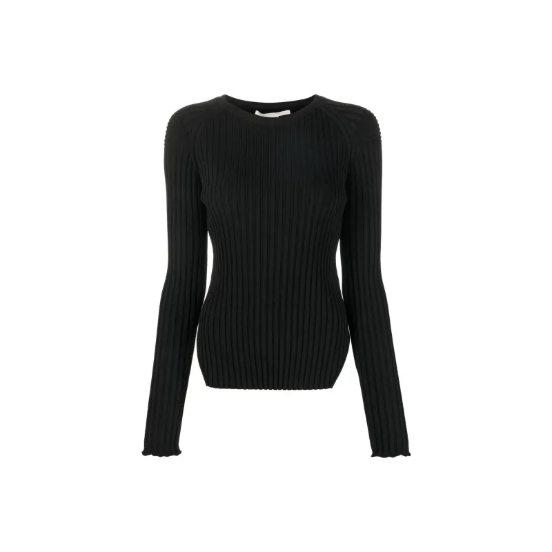 Stella McCartney Rib knit Long sleeve Top-0