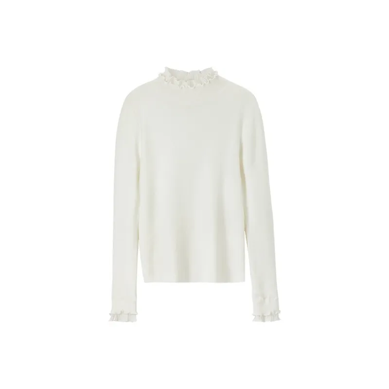 SENTUBILA Sweaters Women's Beige Apricot-0