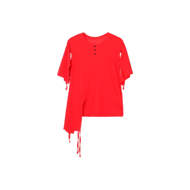 Yohji Yamamoto T Shirts Women's Red-0