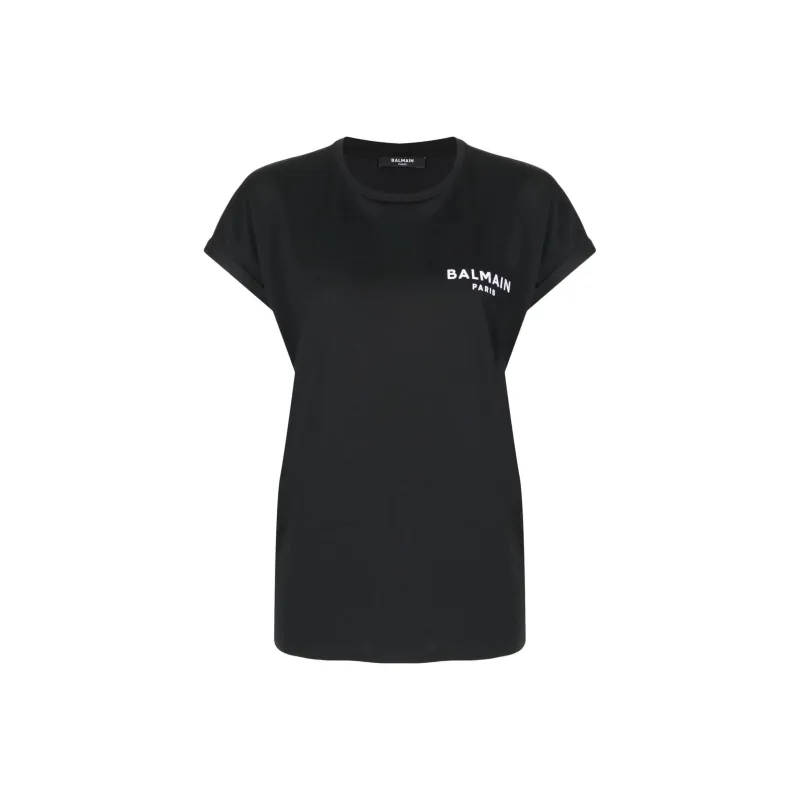 BALMAIN T Shirts Women's Black-0