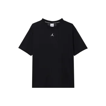 Jordan Drop Shoulder Sleeve T Shirt Women's Black