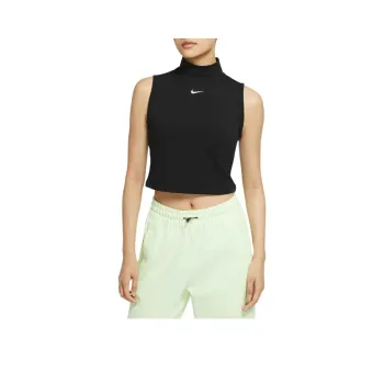 Nike Clothing Crop Tops Women's Black