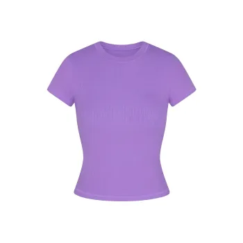 SKIMS T Shirt Women's ULTRA VIOLET/Ultraviolet