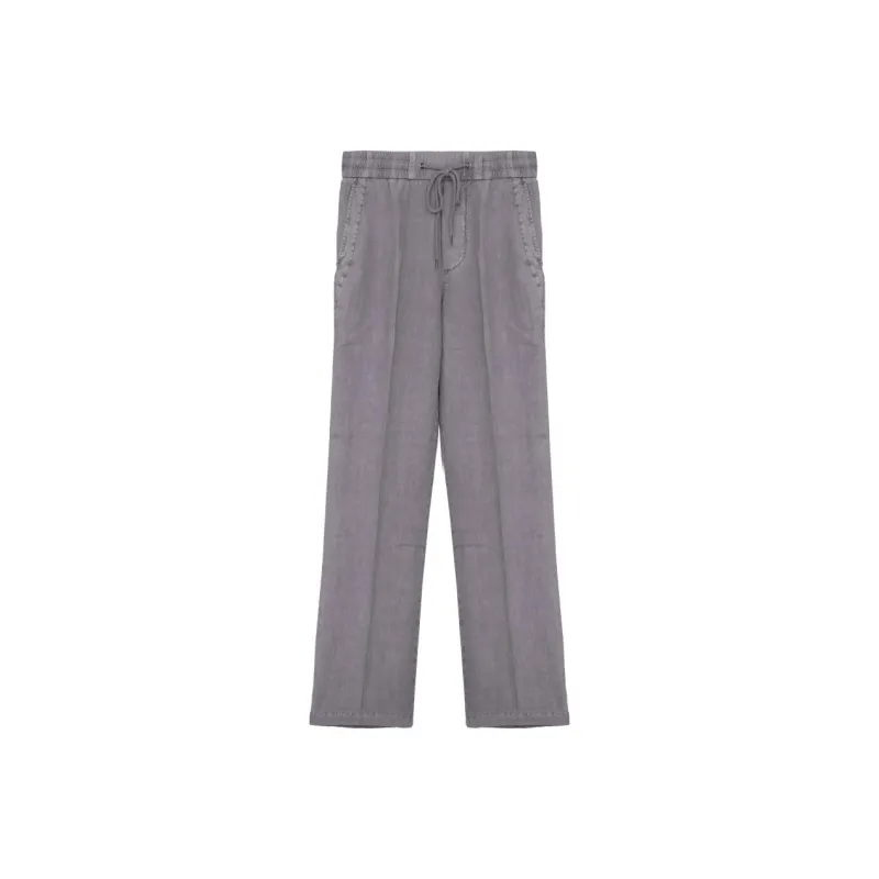 JAMES PERSE Linen Trousers-0