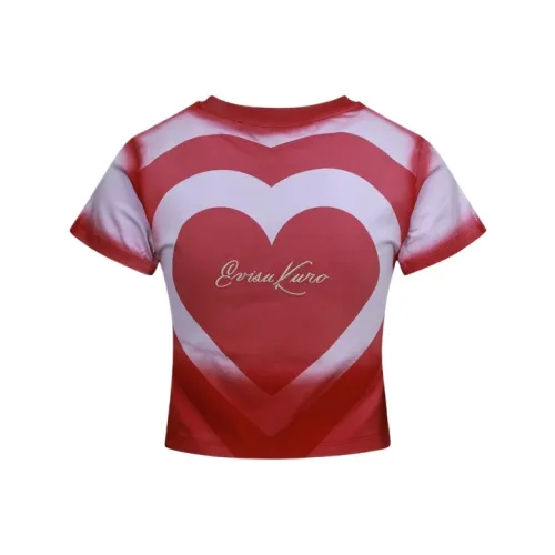 EVISU T Shirts Women's Light Purple