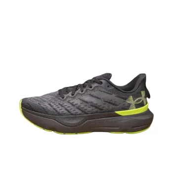 Under Armour Anti Slip Wear Resistant Low Top Casual Running Shoes Men's Black