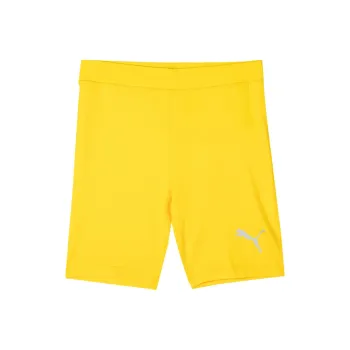 PUMA LIGA BASELAYER Sports Shorts Men's Electronic Yellow