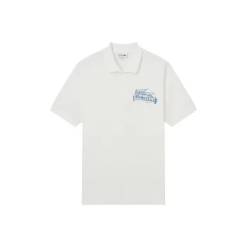 LACOSTE Classic Printed Polo Shirt
